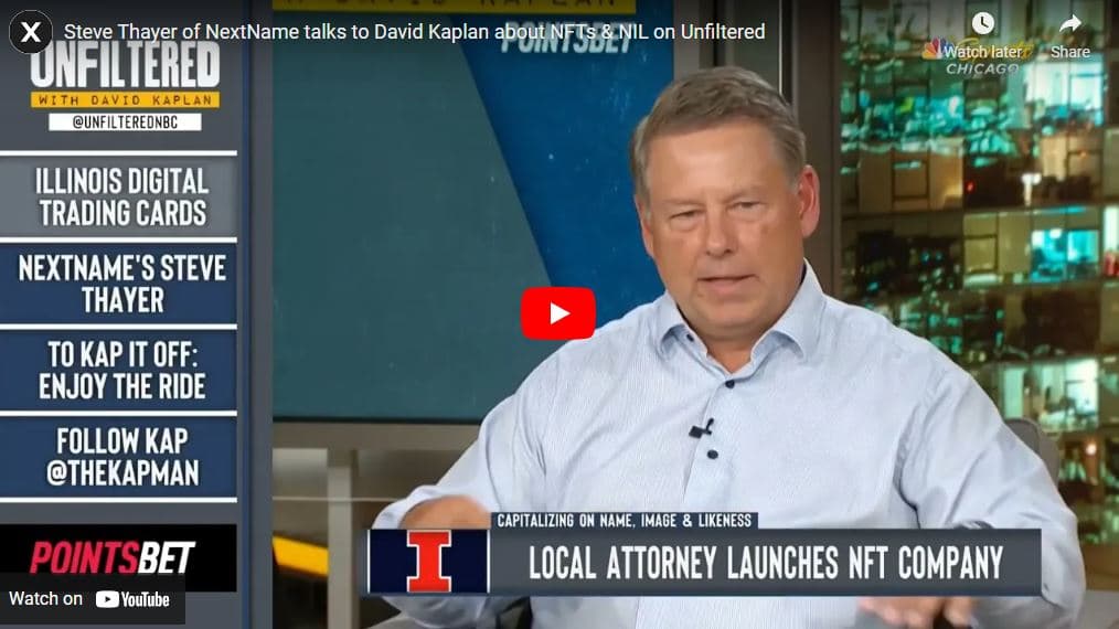 Steve Thayer of NextName Joins David Kaplan on Unfiltered to Discuss NFTs